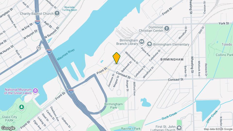 1941 Genesee St Map and Location Details