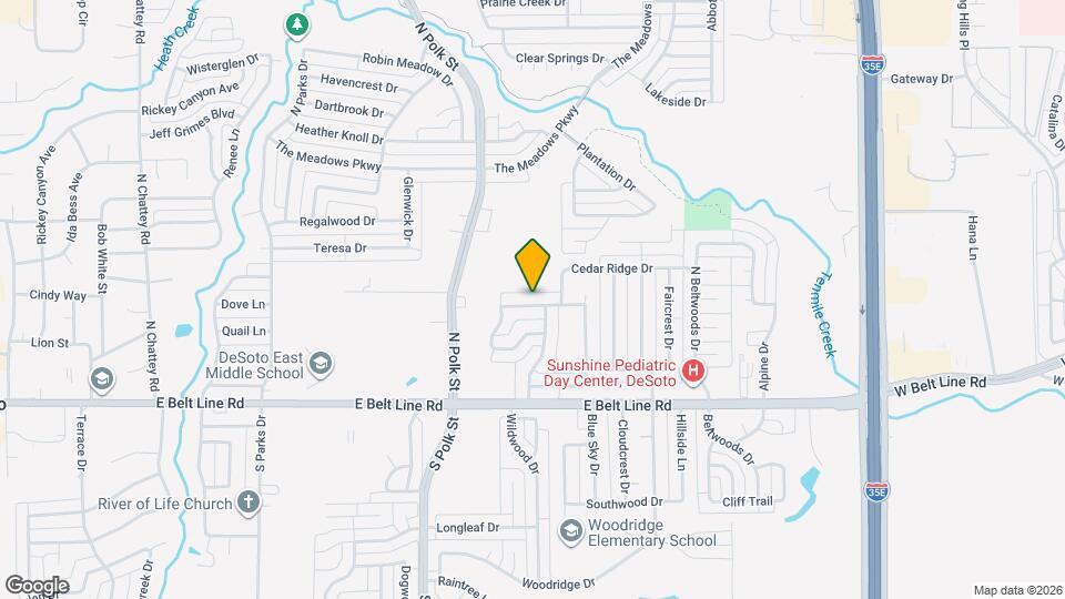 831 Ash Grove Ln Map and Location Details
