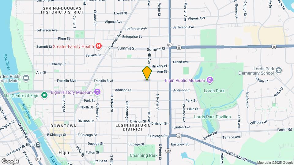 495 Franklin Blvd Map and Location Details
