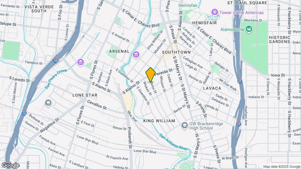 125 Adams St, Unit 5 Mapa y Detalles de la Ubicación