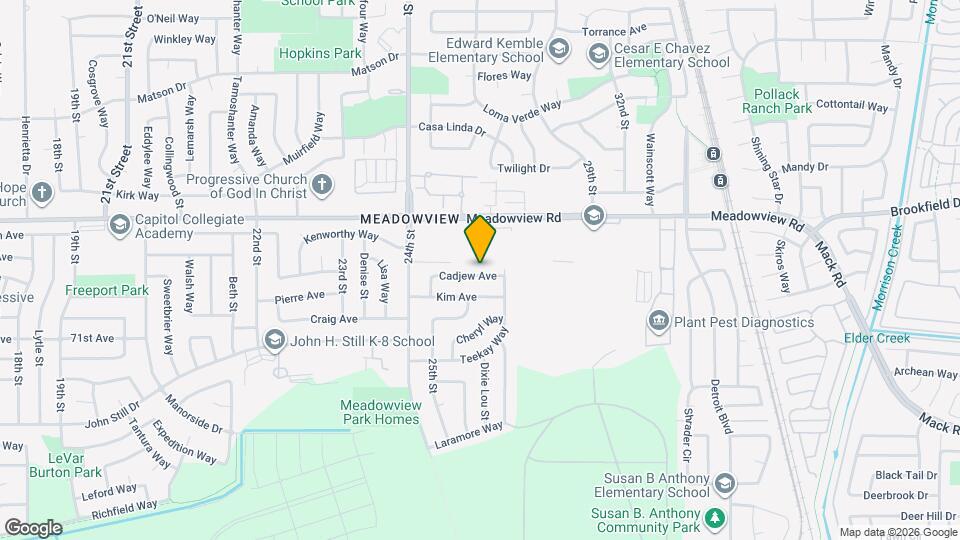 2621 Cadjew Ave Map and Location Details