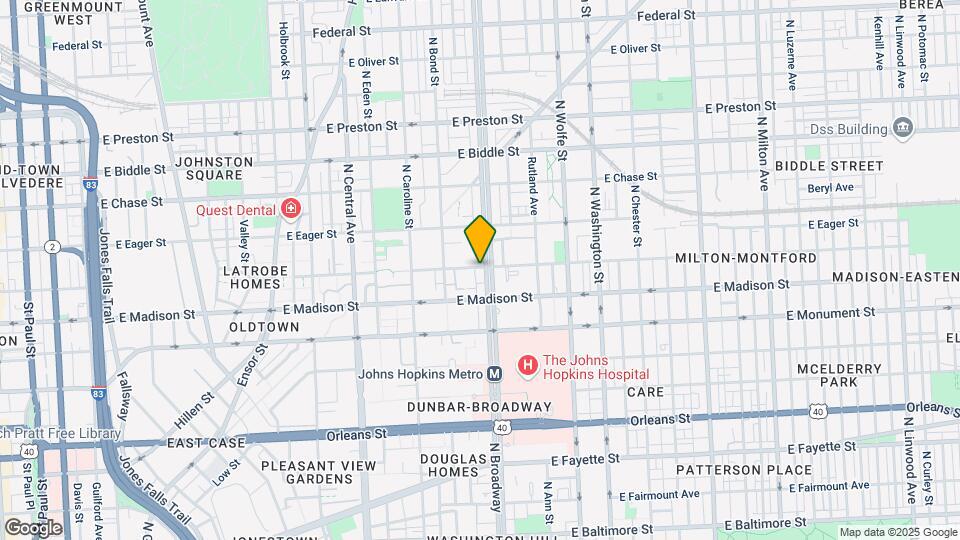 830 N Broadway Map and Location Details