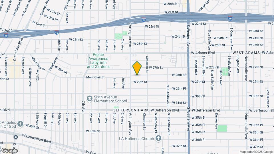 2260 W 28th St Mapa y Detalles de la Ubicación