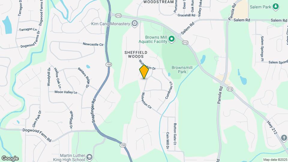 3747 Wolverton Cir Map and Location Details