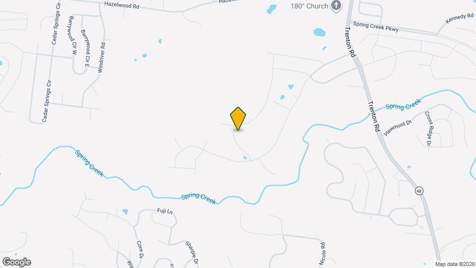 1237 Ridge Meadow Dr Map and Location Details