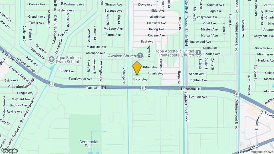 17046 Byron Ave Map and Location Details