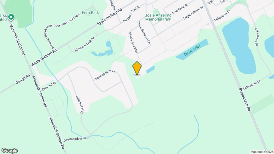 1961 Cedarlakes Way Map and Location Details