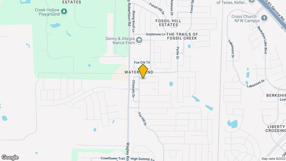 624 White Falcon Way Map and Location Details