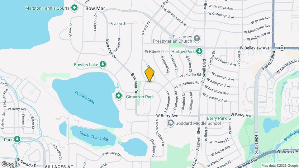 5317 S Cimarron Rd Map and Location Details