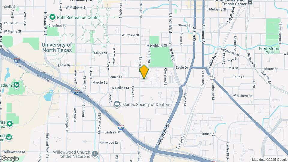 702 W Collins St Map and Location Details