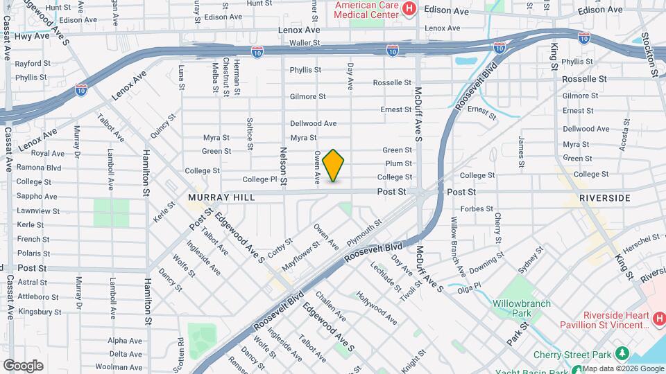 3235 Post St Map and Location Details