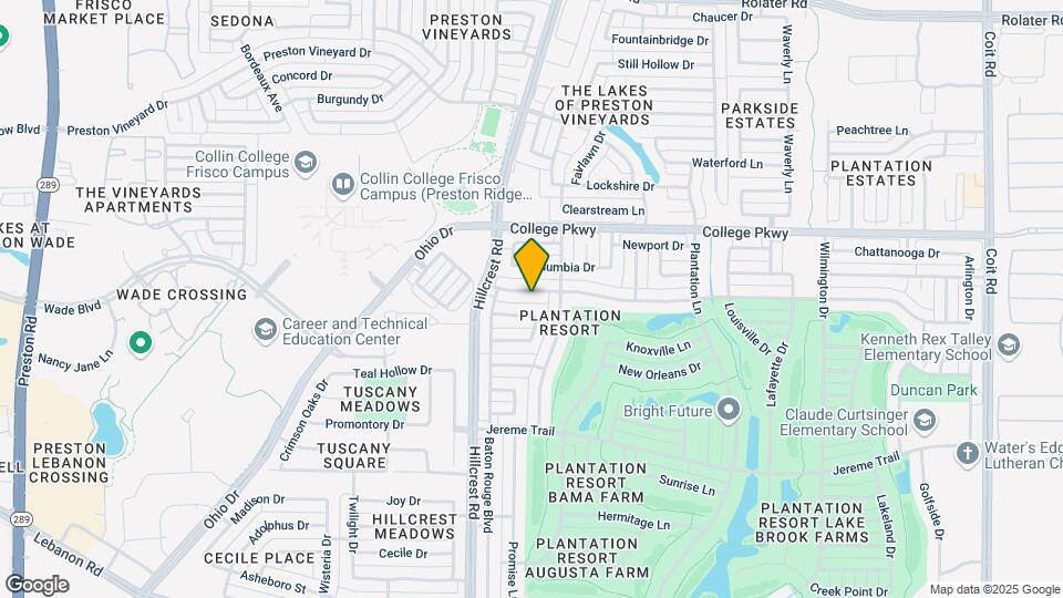 10713 Alexandria Dr Map and Location Details