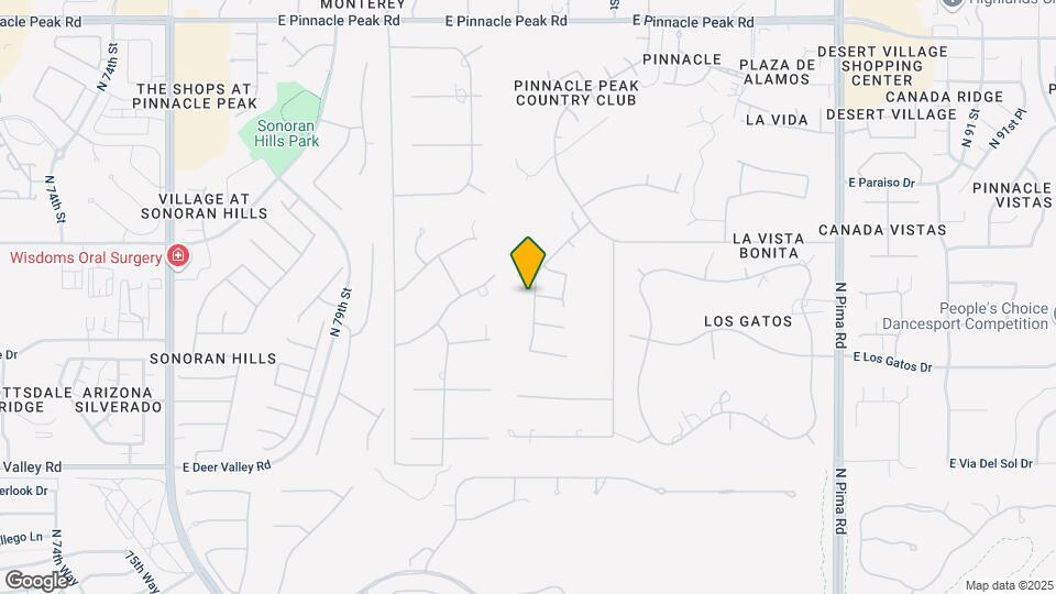 22218 N La Senda Dr, Unit 25-6212 Map and Location Details