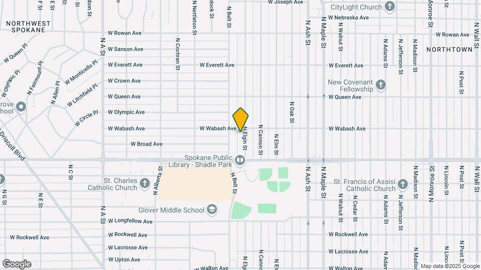 4817 N Elgin St Map and Location Details