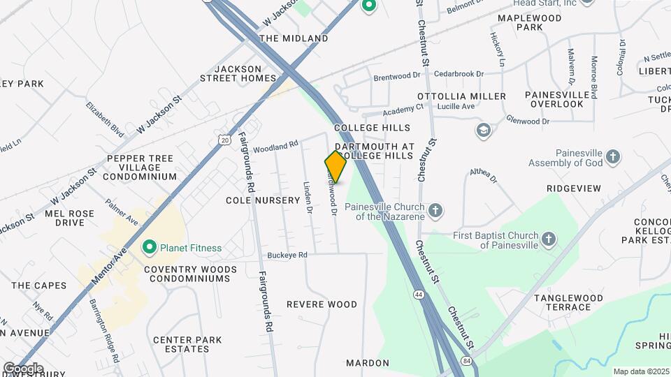 121 Larchwood Dr Map and Location Details