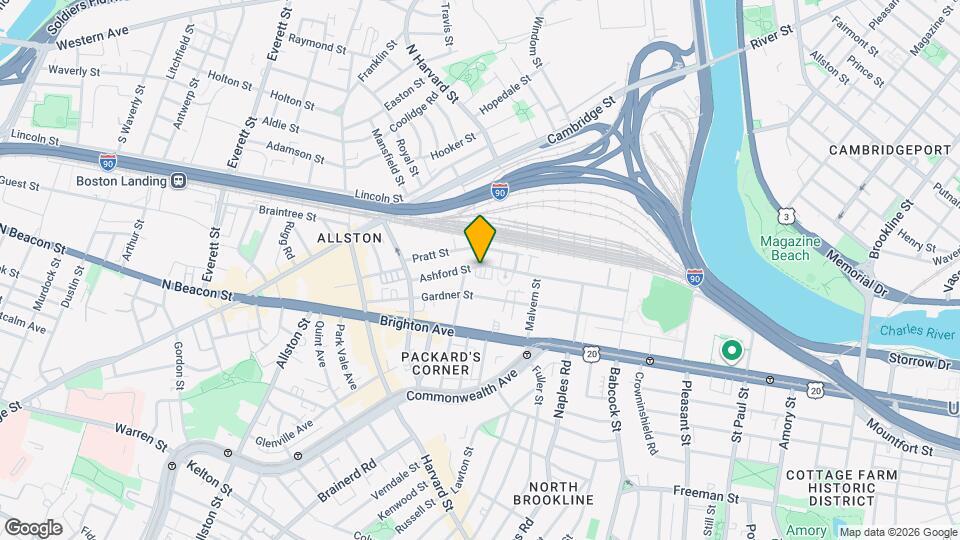 43 Ashford St Map and Location Details