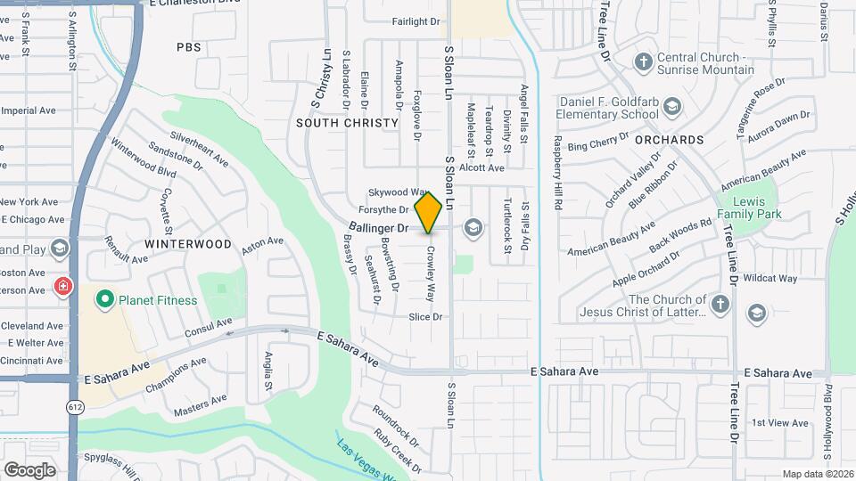 5784 Akron Ct Map and Location Details