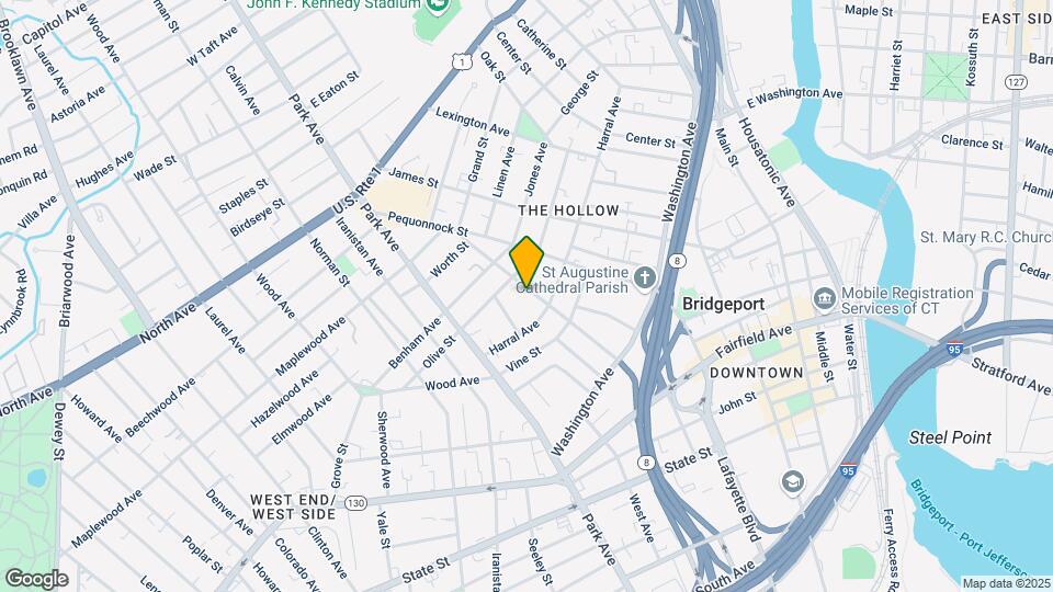 229 Coleman St-Unit -2nd/3rd Floor Map and Location Details