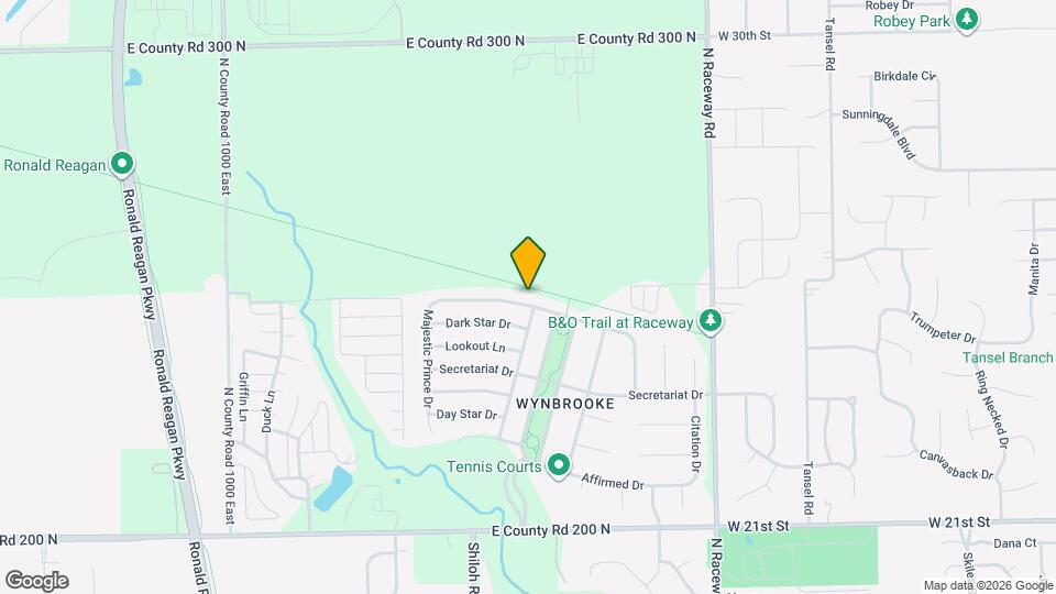 10616 Northern Dancer Dr Mapa y Detalles de la Ubicación