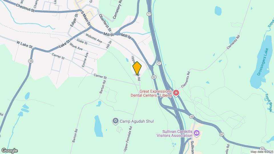 42 Upper Ferndale Rd Map and Location Details