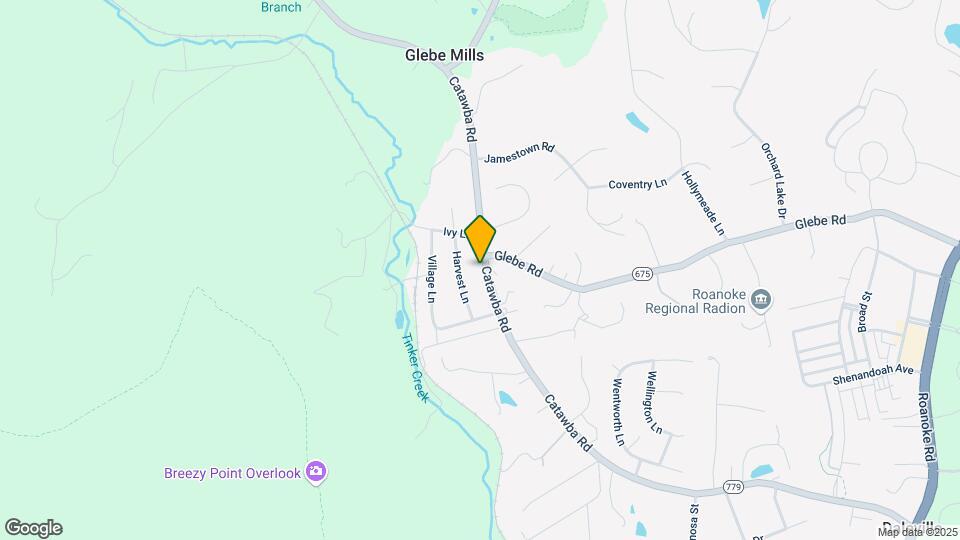 1311 Catawba Rd Map and Location Details