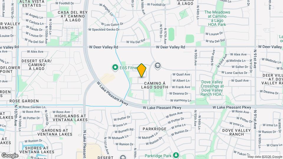 9847 W Lone Cactus Dr Map and Location Details