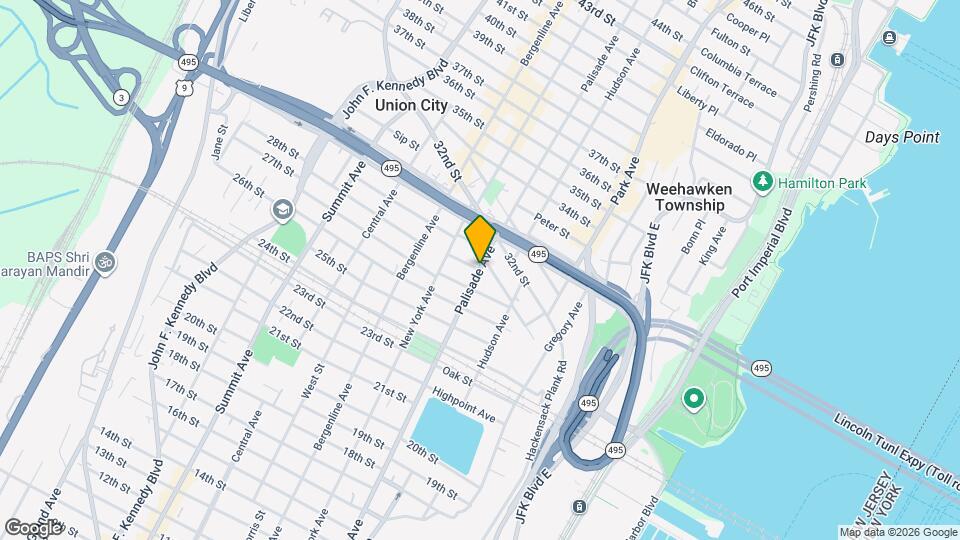 202 28th St Map and Location Details