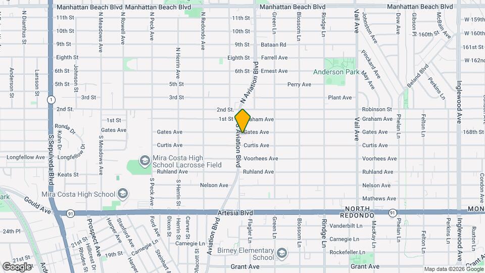 2508 Aviation Blvd Map and Location Details
