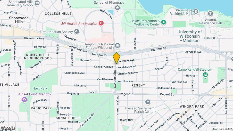 2426 Kendall Avenue Map and Location Details
