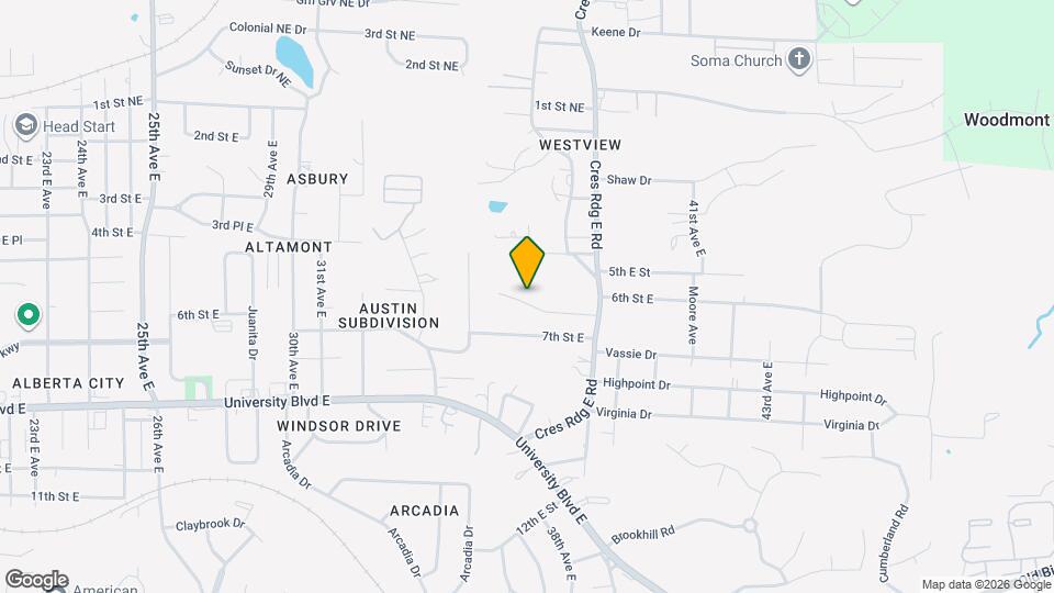 3550 Cres Gardens Dr Map and Location Details