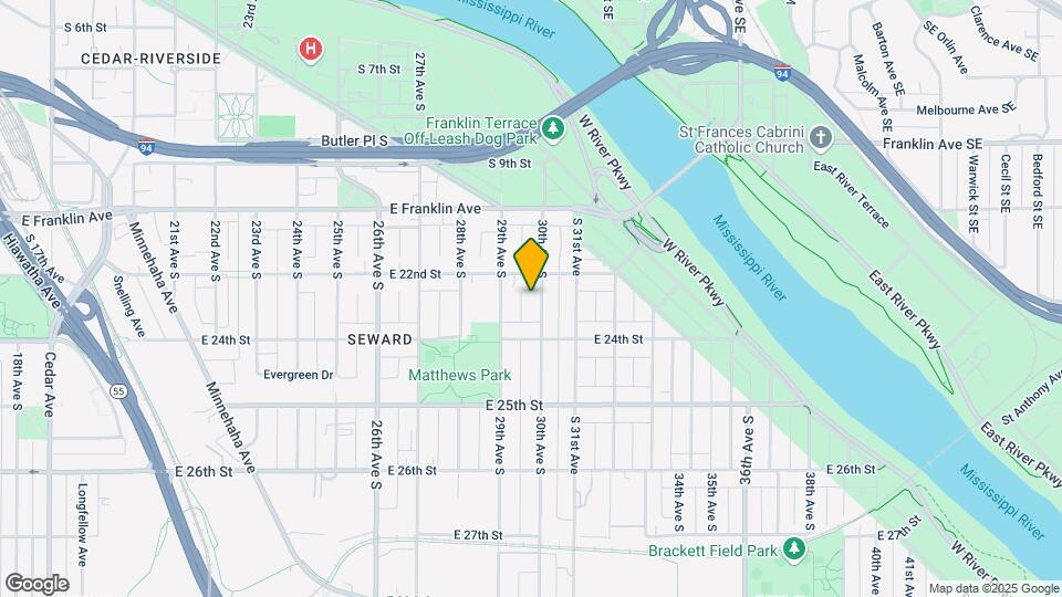 2220 30th Ave S, Unit 2220 30th Av. S. Map and Location Details