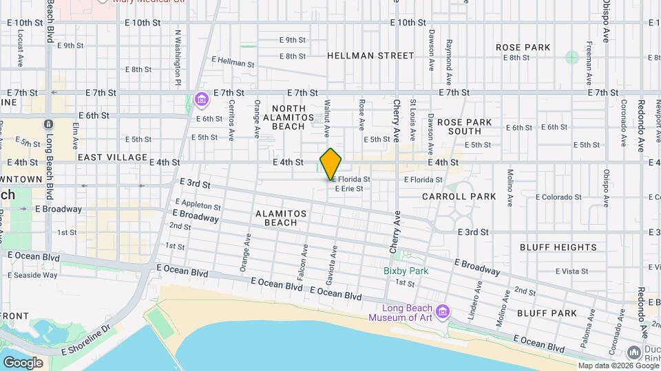 338 Walnut Ave Map and Location Details