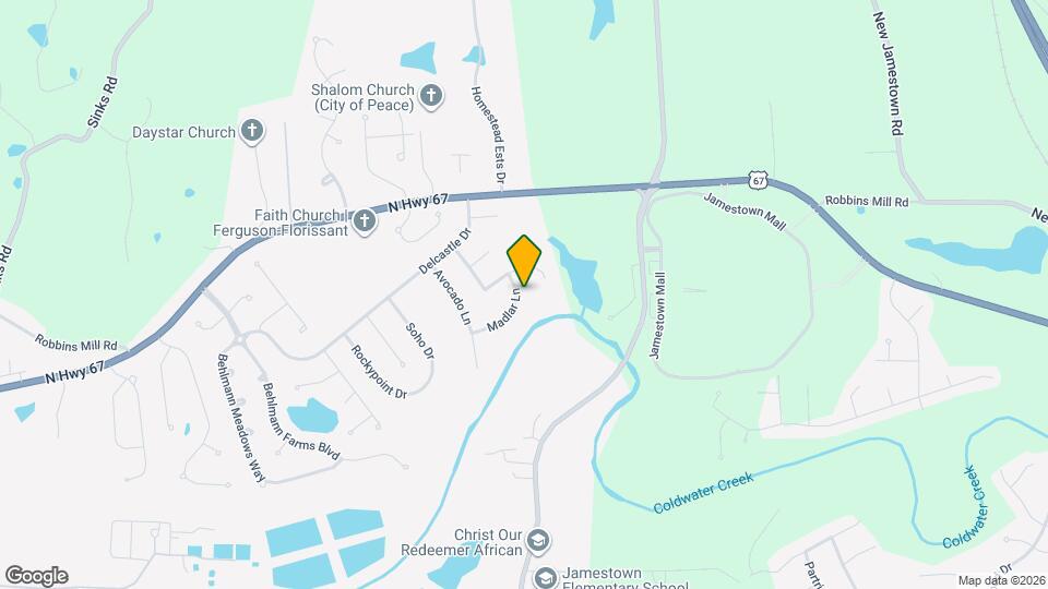 5708 Madlar Ln Map and Location Details