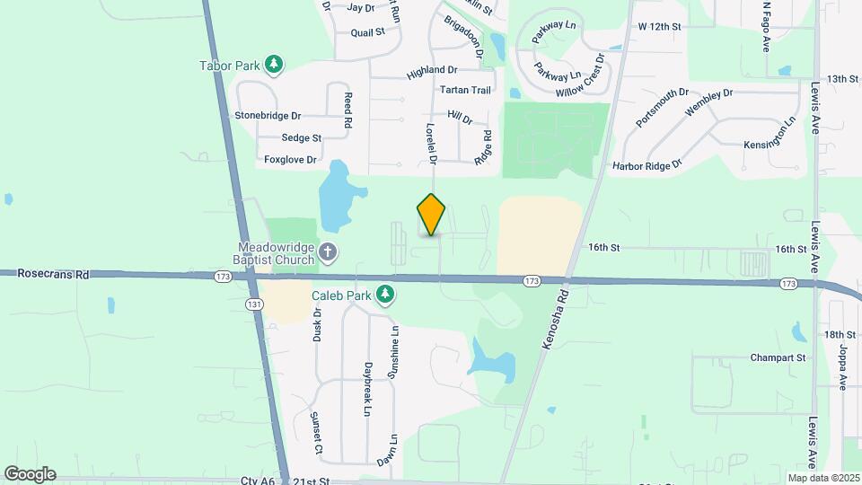 1544 Anderson Trail Map and Location Details