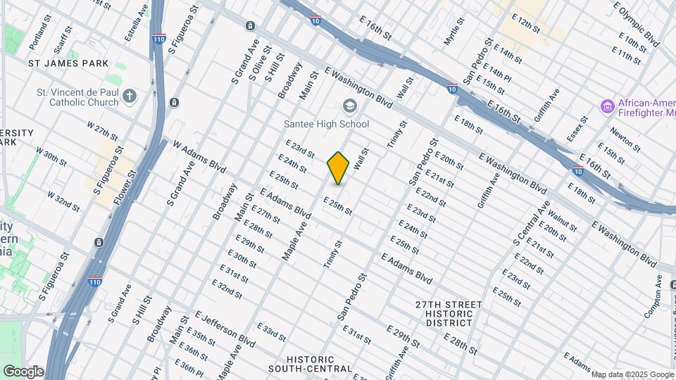 2331 Wall St Mapa y Detalles de la Ubicación