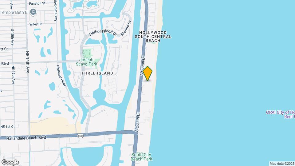 Diplomat Oceanfront Residences Mapa y Detalles de la Ubicación