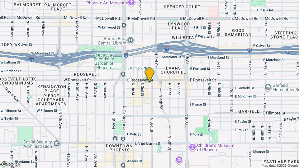 914 N 3rd St Map and Location Details
