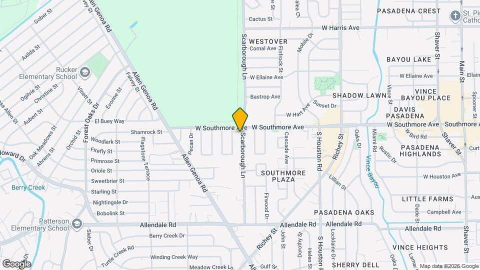 1306 Scarborough Ln Map and Location Details