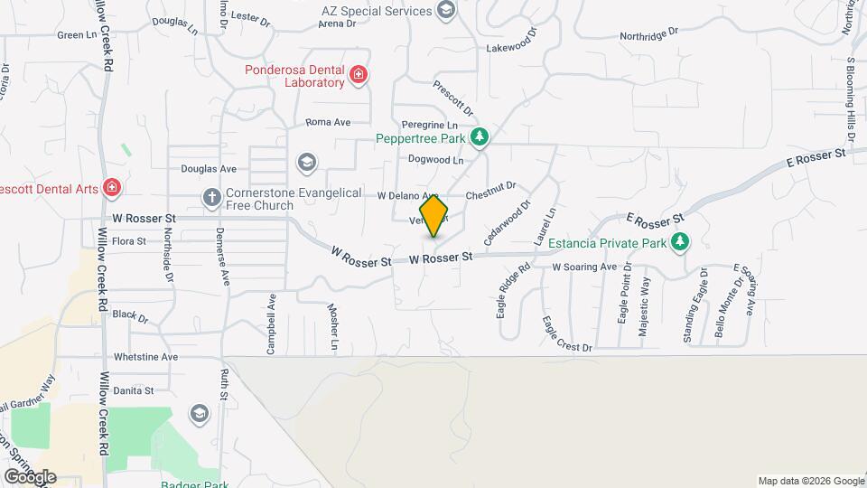 1616 Satellite Ct Map and Location Details