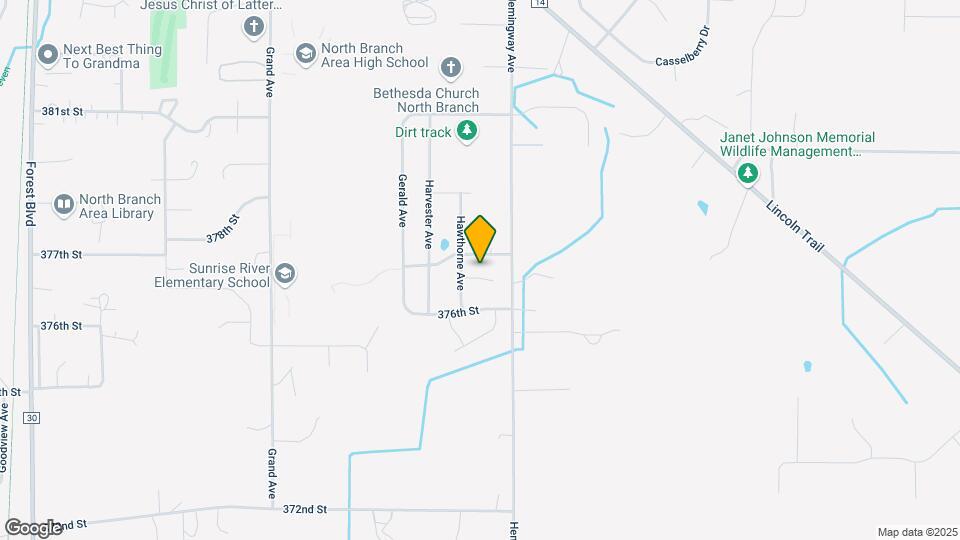 7236 377th Cir Map and Location Details