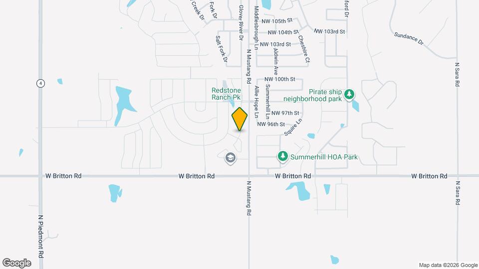 9623 Glover River Dr Map and Location Details