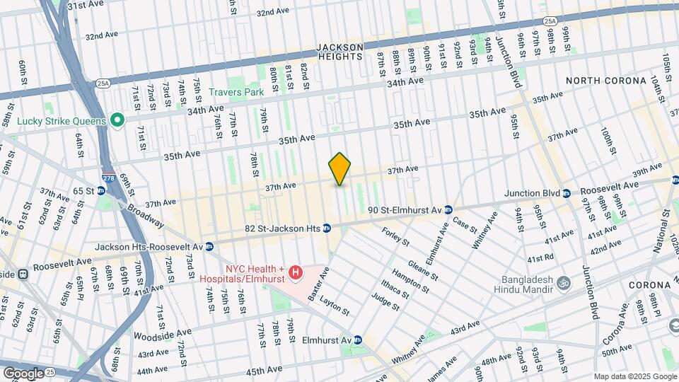 3715 83rd St Map and Location Details