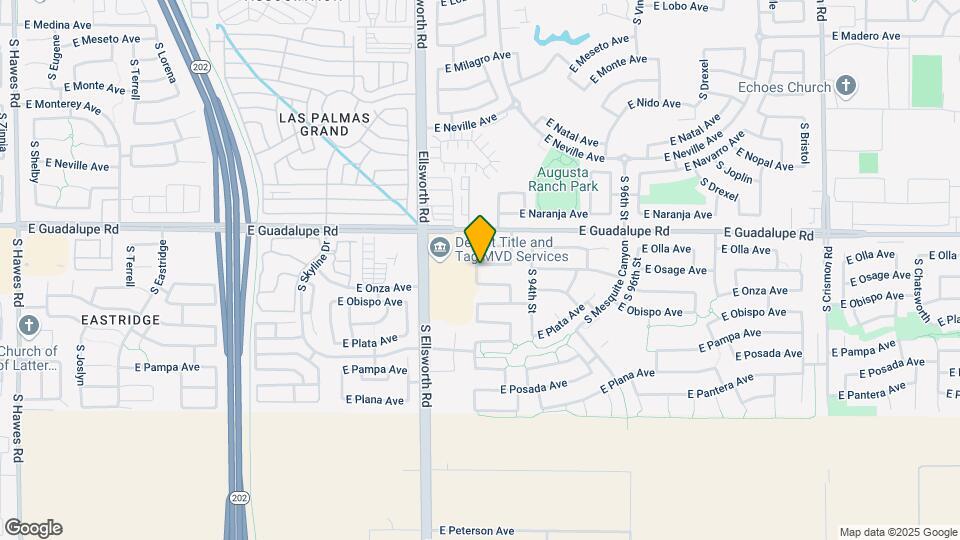 9309 E Osage Ave Map and Location Details