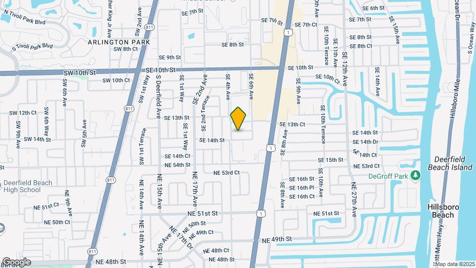 420 SE 13th Dr Map and Location Details