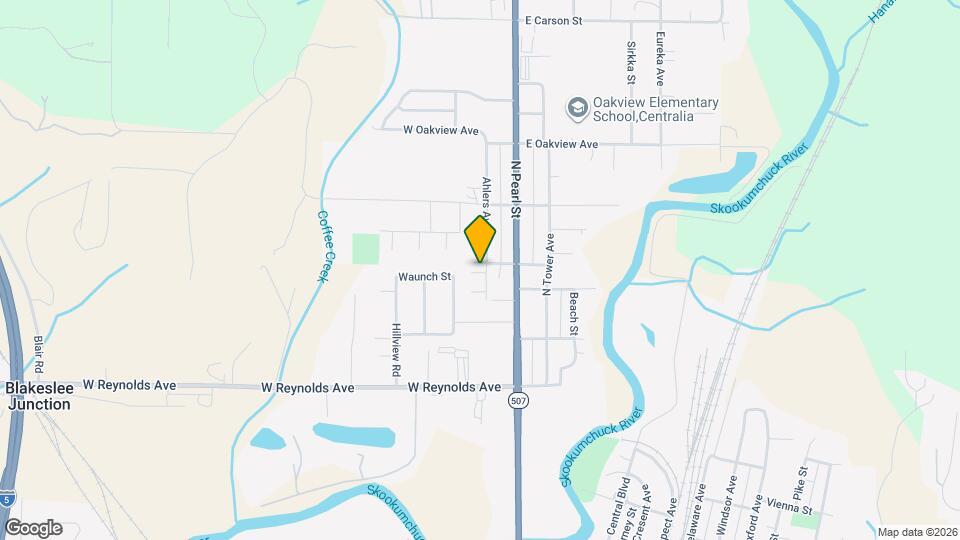 1917 Ahlers Ave Mapa y Detalles de la Ubicación