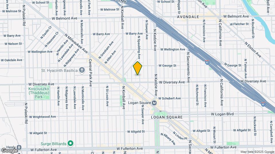 2818 N Spaulding Ave, Unit 1 Mapa y Detalles de la Ubicación
