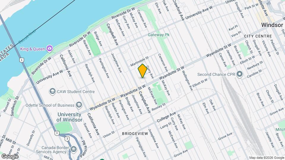 545 McEwan Ave Map and Location Details