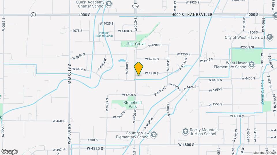 4679 W 4350 S Map and Location Details