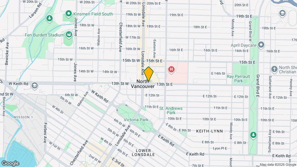 112 13th St E Map and Location Details