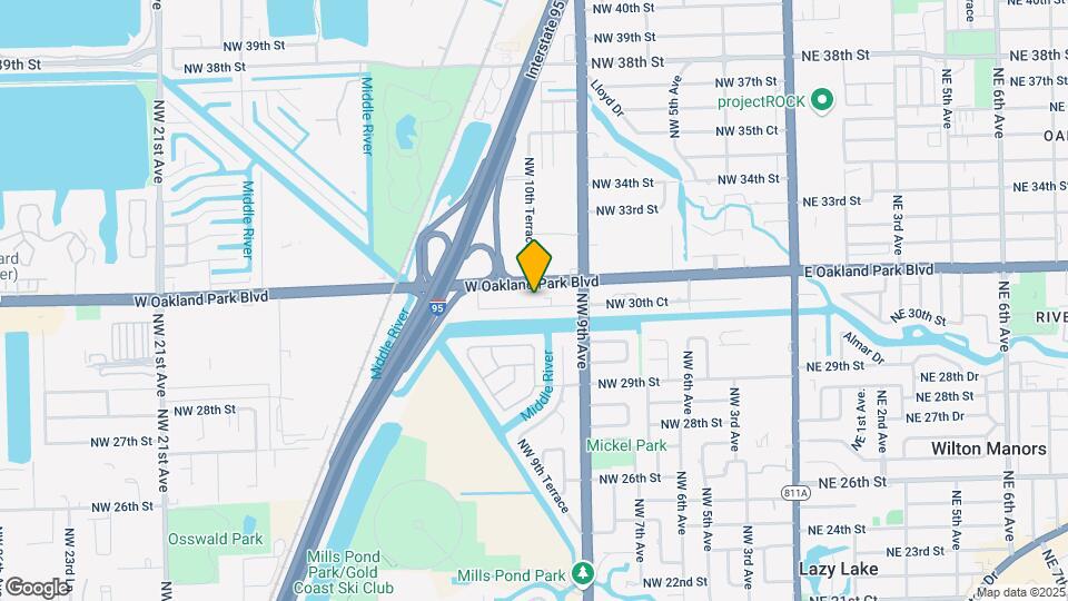 1017 NW 30th Ct Map and Location Details